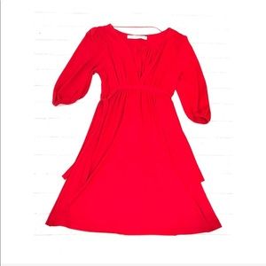 Zara | Womens Sz Medium 3/4 Sleeved Babydoll Dress